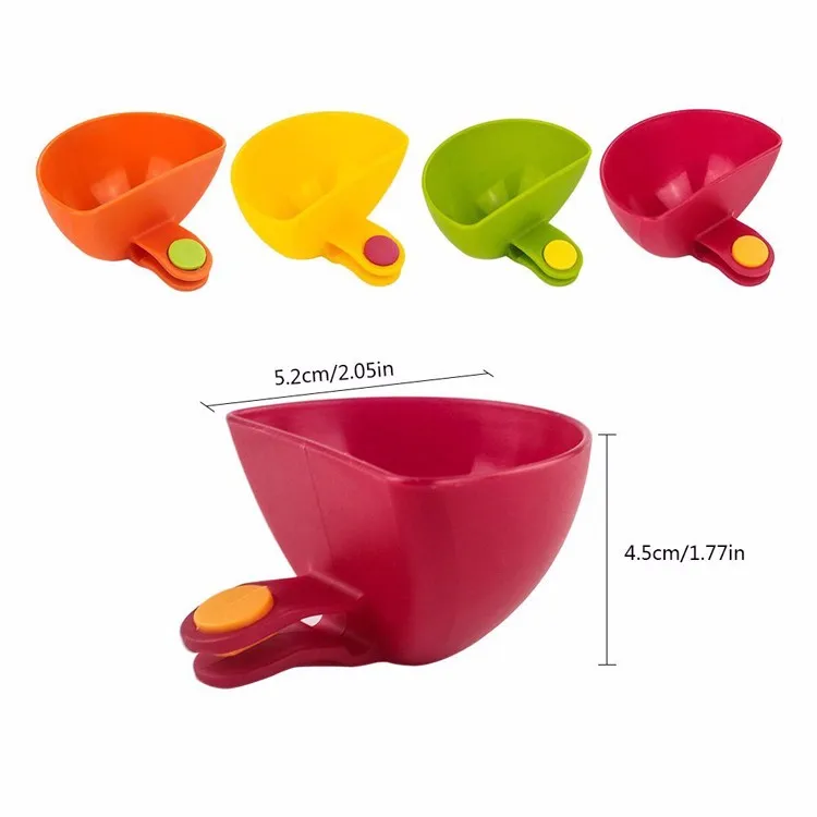 Dip Clip Bowl Dipping Sauce Clip Cup Condiment Dipping Bowls Clipon