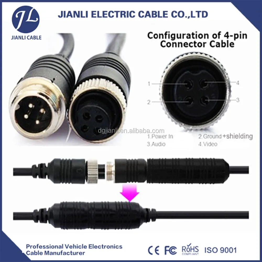 Elecbee Cavo M12 12 Pin Spina Diritta Maschio Cavo Elettrico Single Ended 2M AWG26 A Code - 12