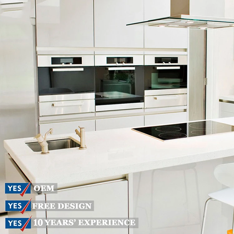 Modern Modular High Gloss Fiber Glass Kitchen Designs Buy