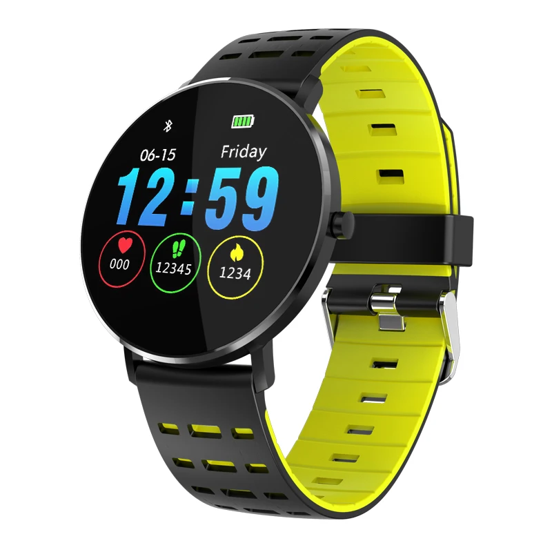 

2019 full round touch colorful screen smartwatch waterproof DIY watch face smart watch L6 for OEM/ODM order