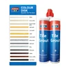 Colored waterproof grout sealant glue for tiles
