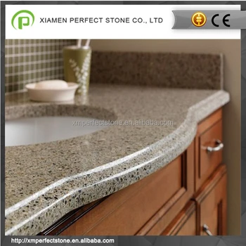 China Ogee Edge Polished Cheap Granite Prefab Countertops Price