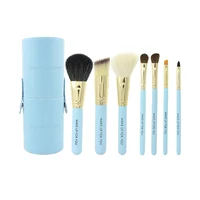 

Cheap Price Personalised Cosmetic Basis Make Up Tools 7pcs Makeup Brush Set With Cylinder