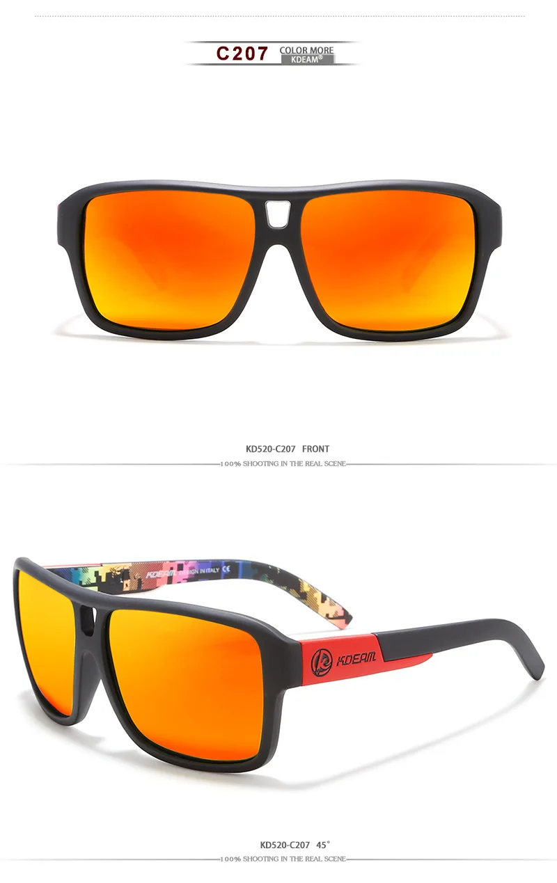 Kdeam Kd520 Men's Fashion Sun Glasses 2020 New Design Double Beam ...