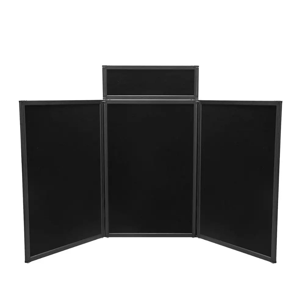 
Tabletop fabric folding panel board display 