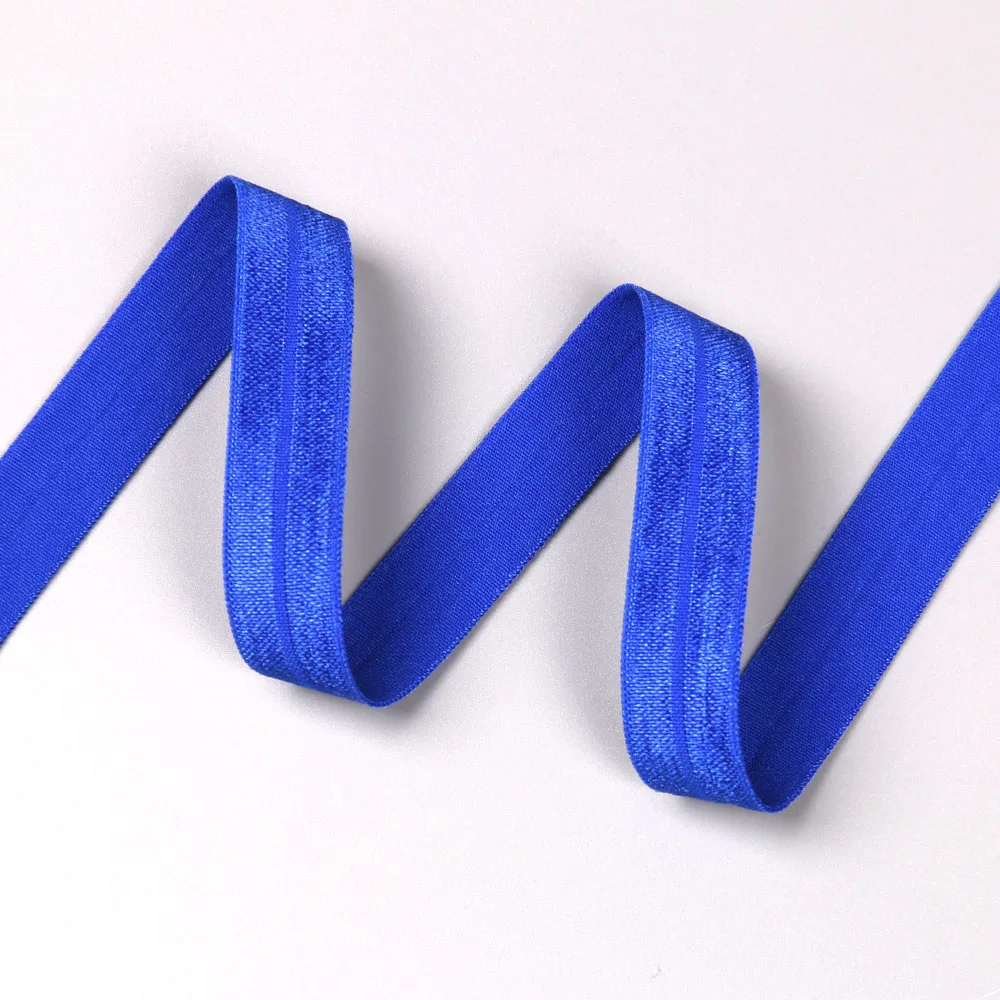 High Quality Colorful 15mm Width Elastic Ribbon Band For Diy Hair Tie