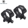 Vector Optics Tactical 35mm 34mm Low Profile Scope Mount Ring 21mm Picatinny Mount 6 Bolts Per Ring