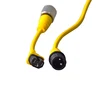 M27 circular plastic ip68 waterproof connector industrial plug & socket 4 pin