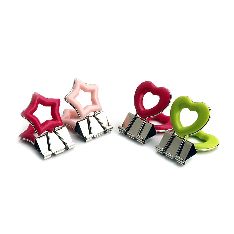 designer binder clips