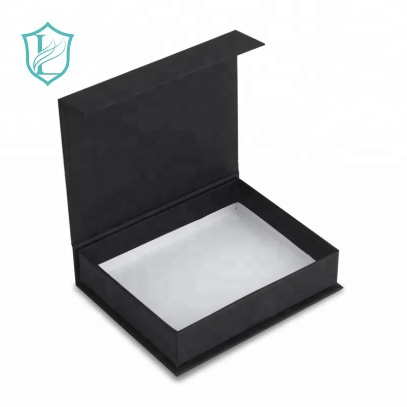 
Custom Logo box Black Matte Paper Luxury Magnetic Gift apparel clothing braiding hair weave wig extension buy Packaging Box 