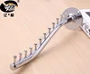 Free sample round head hanger 19mm round pipe tube wall mounted displaying hooks with 10 nails for goods hanging