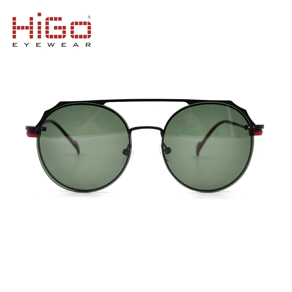 

Women 2019 trends magnetic sunglasses polarized lens clip-on round shape metal eyewear