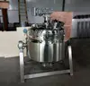 Industrial electric heating jam,sauce vacuum jacketed cooking kettle