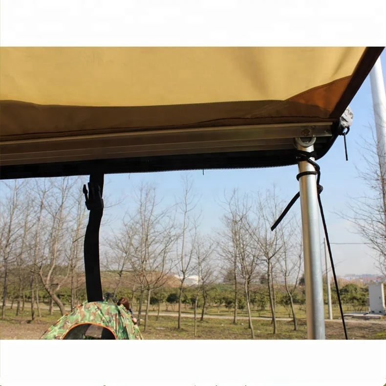 Outdoor Retractable SUV Car Side Offroad Roof Awning