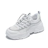 PU upper increase type fashion high quality women's shoes small white shoes women running shoes