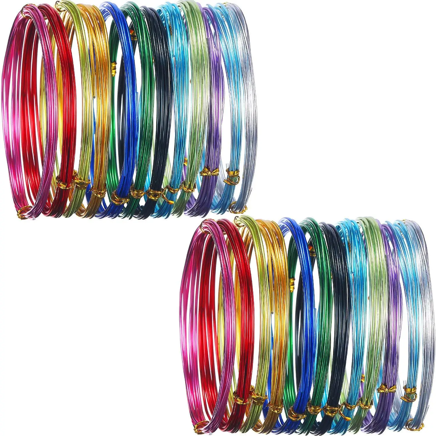 Beadsmith DA2610-COP 12-Gauge Aluminum Craft Wire 39-Feet Light Copper