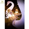 inflatable white swan costume for advertising,funny costume for carnival