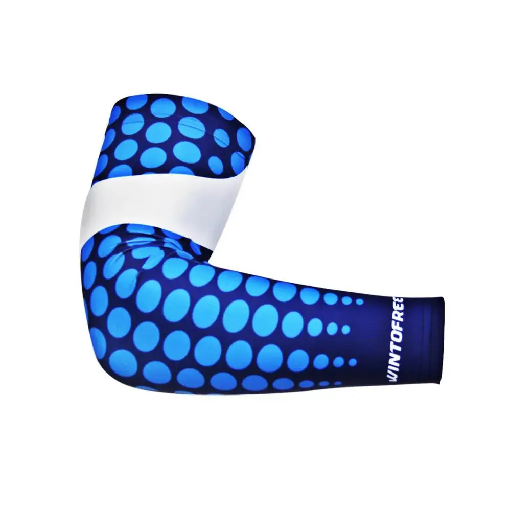 

High Quality OEM Breathable Anti-slip Spandex Lycra Sports arm sleeves compression