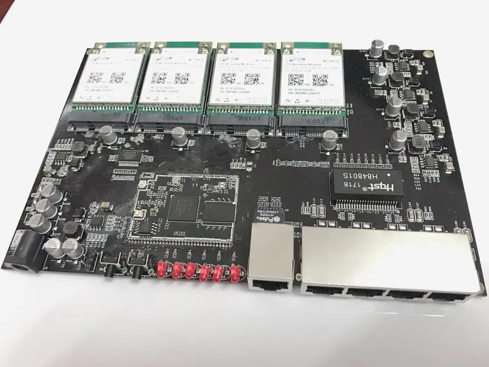 Tqwise 4 Sim Card Slot Industrial Cpe With 1wan 4lan Support Openwrt