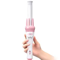 

Pink 360 Spin Styler 1 Inch Barrel Automatic Hair Curler Curling Wand Ceramic Professional Auto Hair Rotating Curling Iron