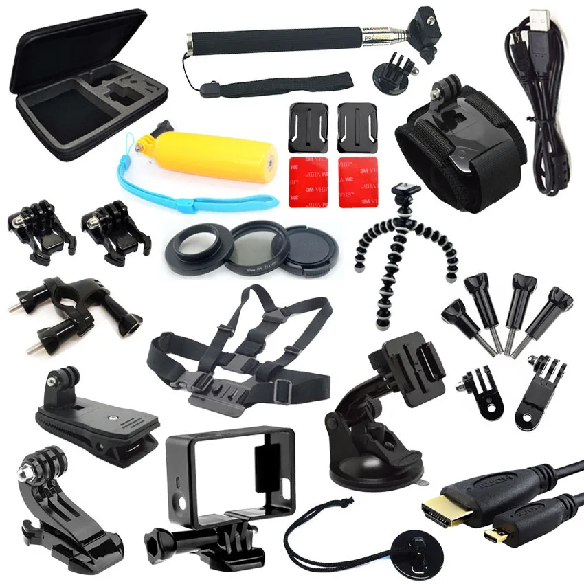New 2014 Go Pro Hero 3 Accessories 360 Degree Gopro Tripod With Arm Strap Mount