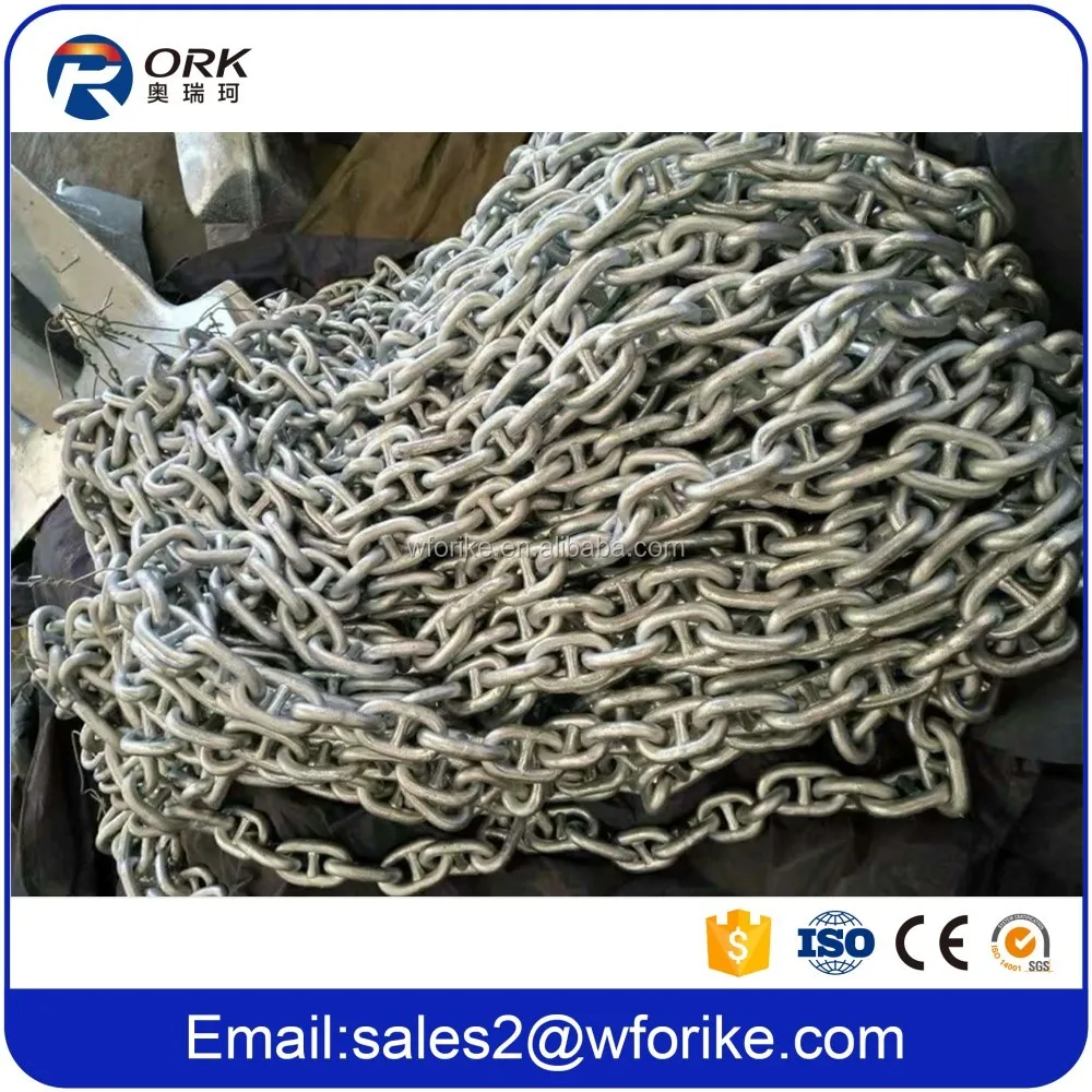 Welded Hot Dipped Galvanized Stud Anchor Chain Price