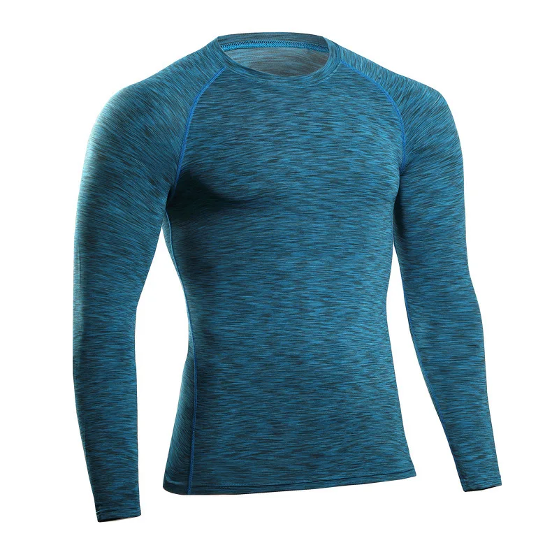 

Mens gym wear long Sleeve Breathable popular sports clothing, Black/orange/blue/green/red