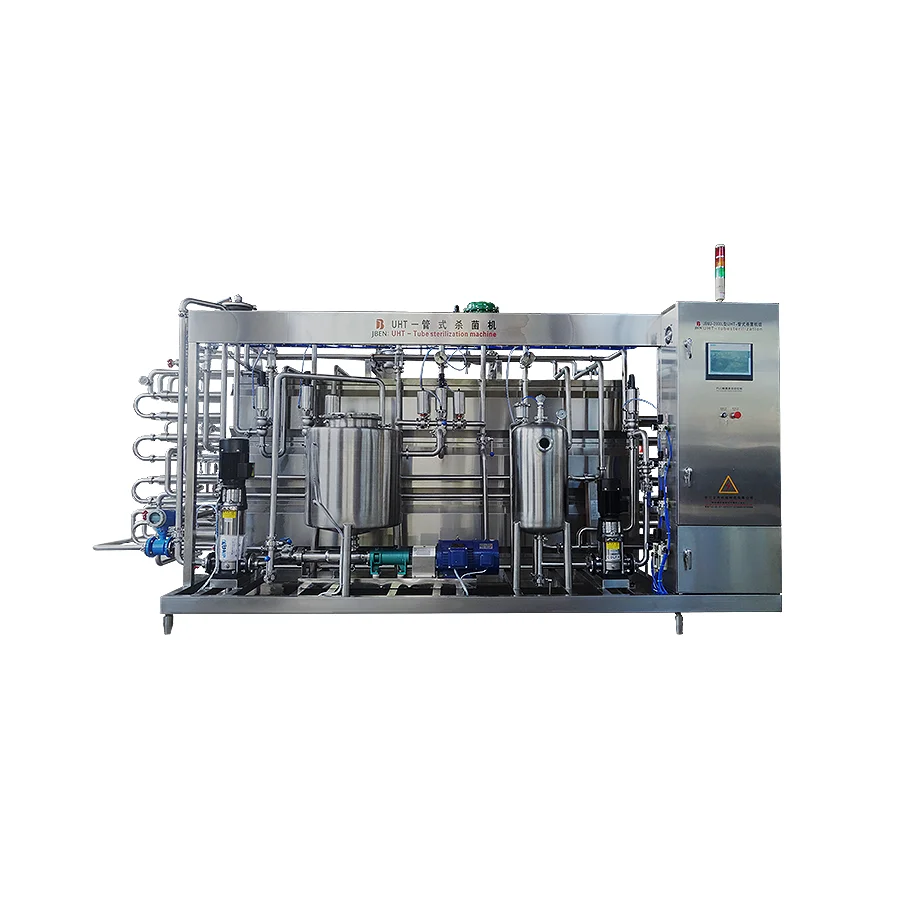 
zhejiang Fresh Milk UHT Ultra High Temperature Sterilization Machine 