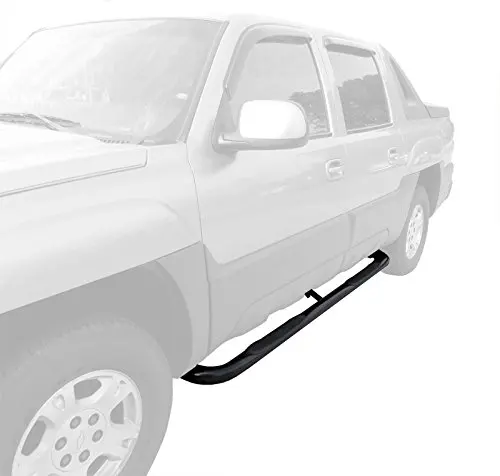 New 3/'/' Side Step Nerf Bars For Suburban//Avalanche//Yukon XL 1//2 Ton Black
