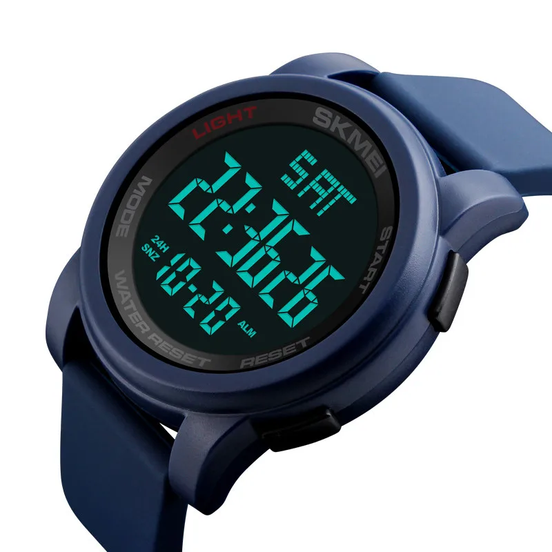 

china large display dial mens sport custom logo digital watches skmei