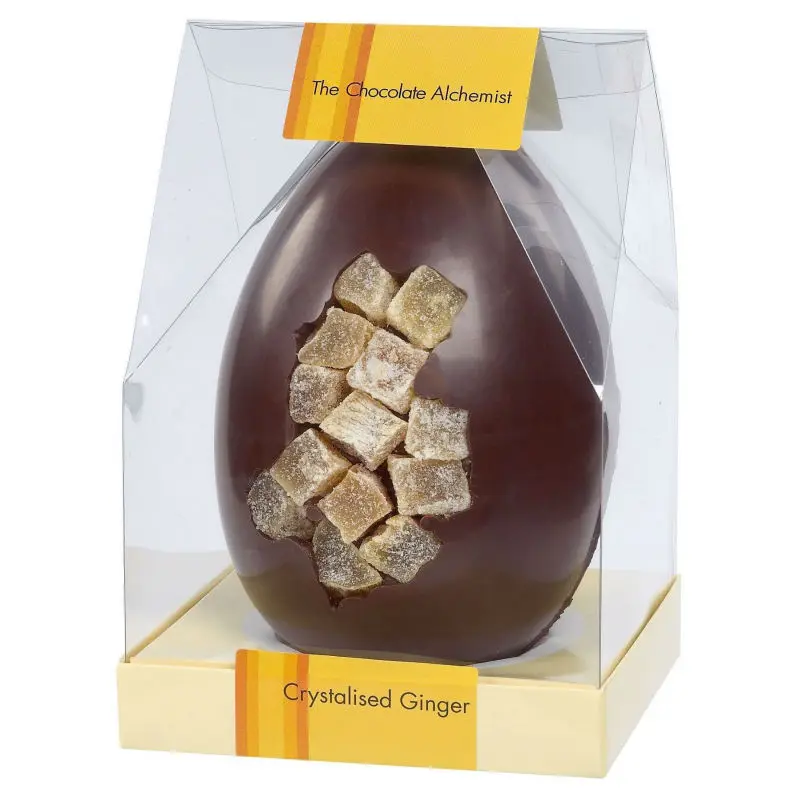 Clear Chocolate Egg Packaging Box With Holder,Custom Chocolate Easter