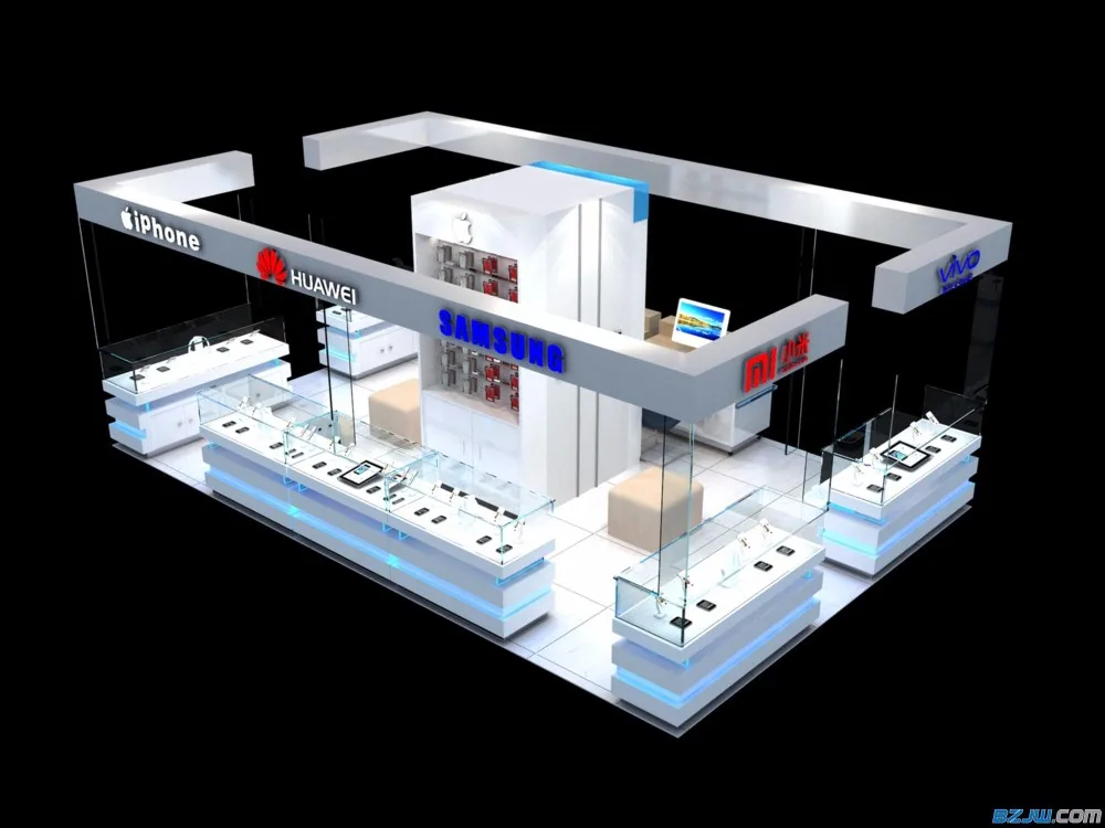 kiosk stands for laptop phone display table counter
