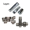 carbon steel threaded pipe fitting black/ galvanized nipple/ hose fittings sockets malleable iron fittings crosses socket elbow