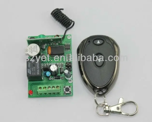 Wireless remote control power switch,433 mhz transmitter and receiver module