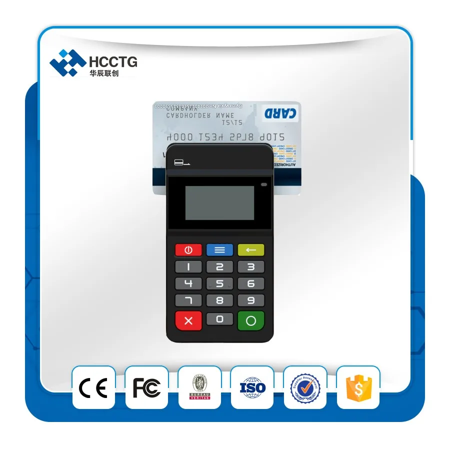 Mpos Card Reader Bill Payment Machine Terminal -HTY711