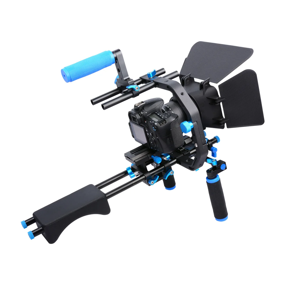 Jingying Cheap Photography Video Dslr Camera Shoulder Rig With Follow