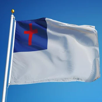 5' X 3' Christian Flag Jesus Church Religious Cross Banner - Buy ...