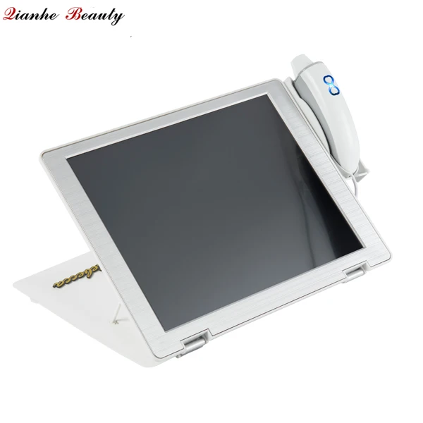 

14 inch touch screen skin analyzer portable skin scanner machine, White