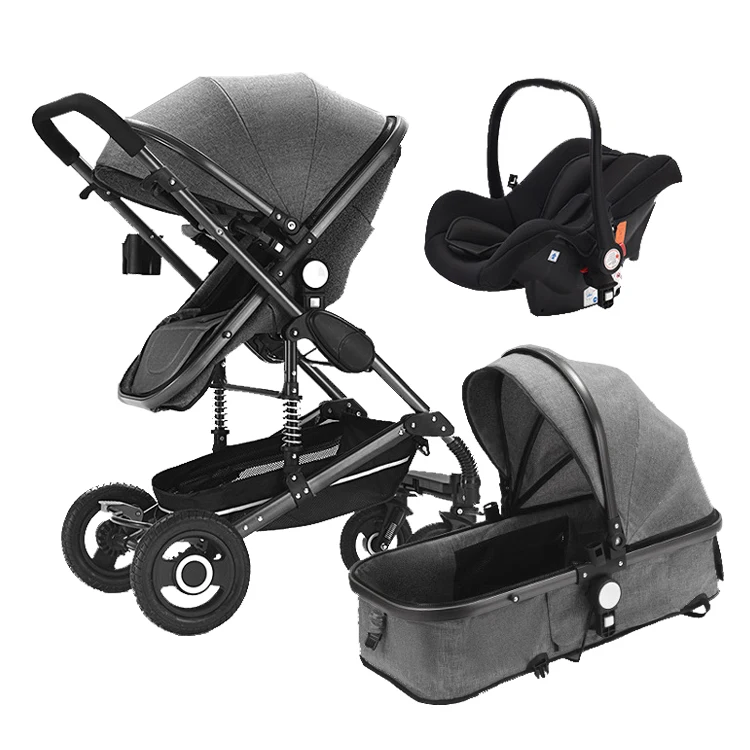 

EN1888 wholesale fashion luxury black oxford Baby Stroller