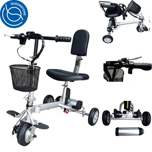 Removable lithium libattery mobility scooter spare parts for disabled handicapped people