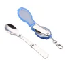 18/10 stainless steel folding spoons in spoon sets