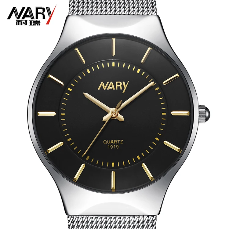 

NARY 1919 New style Watch Men Waterproof Business Watch Men Wristwatch cheap hand watch