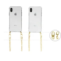 

For samsung s10 s10plus neck phone case chain, cell phone case with necklace strap for iphone x 8 7 6 plus for huawei p30 p20
