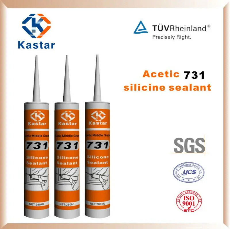 Age Resistance One Component Acetic Silicone Adhesives Wholesale