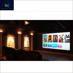 4K Home Cinema Ultra Short Throw ALR PET Crystal Projection Screen