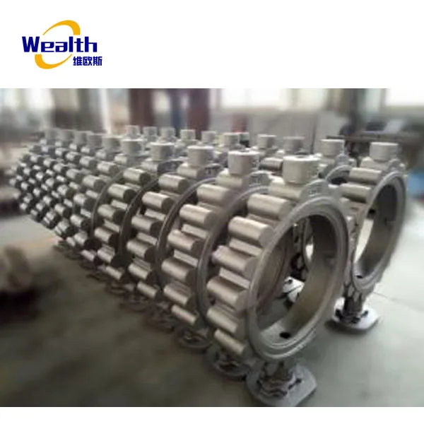
OEM high quality drawing butterfly valve body casting 