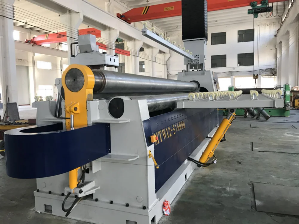 MTW12 cnc sheet metal rolling machine hydraulic steel plate roll