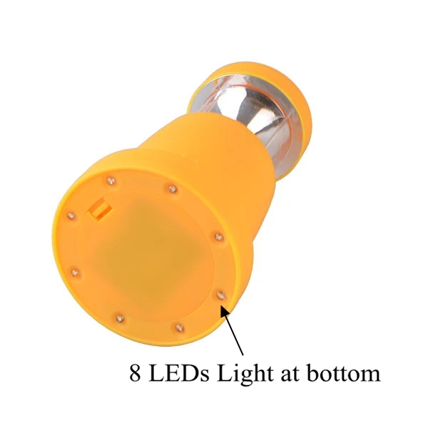 Camping LED Lamp Plastic Telescopic LED Camping Lantern Power LED Lantern