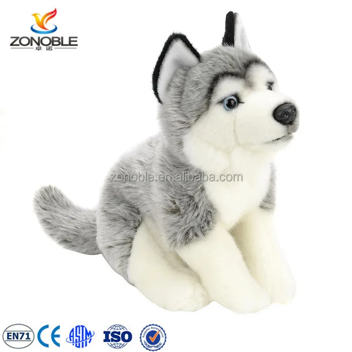 lobo siberiano peluche