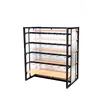 double sides 40 hooks wooden panel metal Multipurpose apple iphone 6s plus rack iphone x case iphone 7 display stand rack